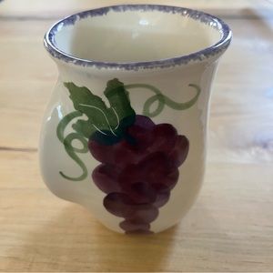 Neher Clay in Motion right hand warmer mug signed dated by artist EUC coffee tea